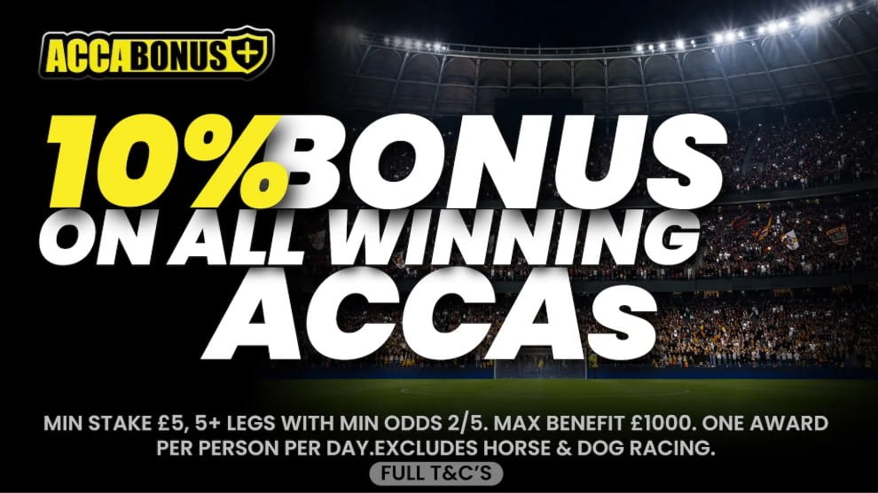 10% winning bonus
